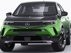 opel mokka-e 2021 3D Model