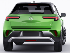 opel mokka-e 2021 3D 모델