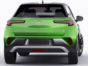 opel mokka-e 2021 3D Model
