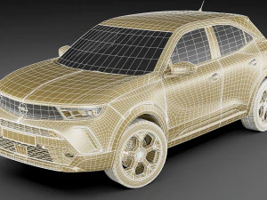 opel mokka-e 2021 3D Model