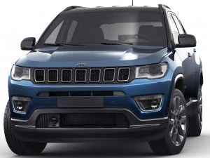 jeep compass 2021 3D Model