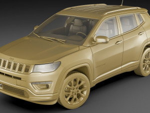 jeep compass 2021 3Dモデル