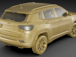 jeep compass 2021 3Dモデル