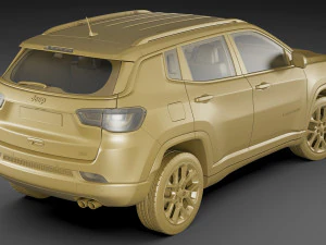 jeep compass 2021 3D Model