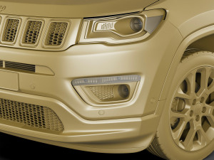 jeep compass 2021 3Dモデル