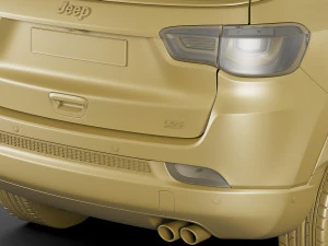 jeep compass 2021 3D Model