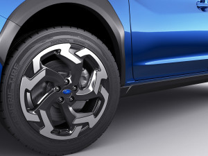 subaru xv crosstrek 2021 Modèle 3D