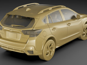 subaru xv crosstrek 2021 Modèle 3D