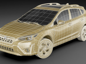 subaru xv crosstrek 2021 Modèle 3D