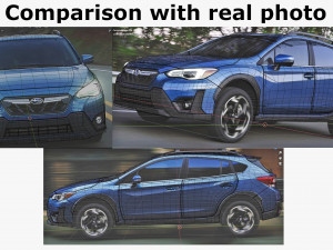 subaru xv crosstrek 2021 Modèle 3D