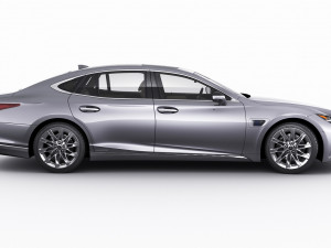 lexus ls500 2021 hybrid and f-sport 3D Модель