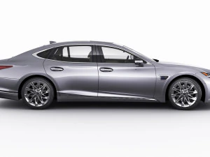 lexus ls500 2021 hybrid dan f-sport Model 3D