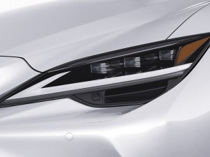 lexus ls500 2021 hybrid and f-sport 3D Модель