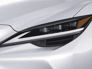 lexus ls500 2021 hybrid dan f-sport Model 3D