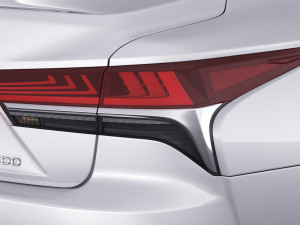 lexus ls500 2021 hybrid and f-sport 3D Модель