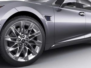 lexus ls500 2021 hybrid dan f-sport Model 3D