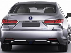 lexus ls500 2021 hybrid and f-sport 3D Модель