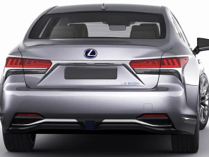 lexus ls500 2021 hybrid dan f-sport Model 3D