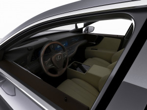 lexus ls500 2021 hybrid and f-sport 3D Модель