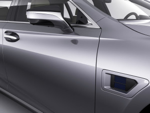 lexus ls500 2021 hybrid and f-sport 3D Модель