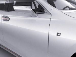 lexus ls500 2021 hybrid and f-sport 3D Модель