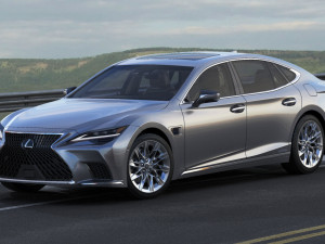 lexus ls500 2021 hybrid and f-sport 3D Модель