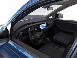 volkswagen caddy life 2021 3D Model
