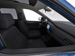 volkswagen caddy life 2021 3D Model