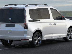 volkswagen caddy life 2021 3D 模型
