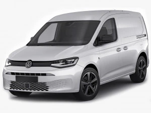 volkswagen caddy fourgon 2021 Modèle 3D