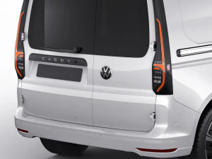 volkswagen caddy van 2021 3D Model