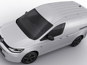 volkswagen caddy van 2021 3D Modell