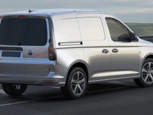 volkswagen caddy van 2021 3D Model