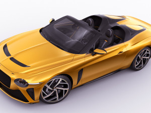 bentley mulliner bacalar 2021 3D Модель