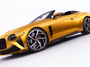 bentley mulliner bacalar 2021 3D Модель