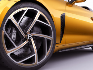 bentley mulliner bacalar 2021 3D Модель
