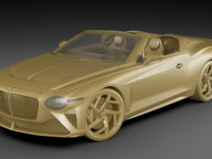 bentley mulliner bacalar 2021 3D Модель