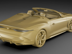 bentley mulliner bacalar 2021 3D Модель