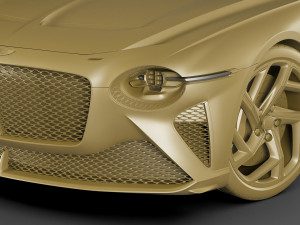 bentley mulliner bacalar 2021 3D Модель