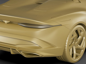 bentley mulliner bacalar 2021 3D Модель