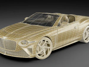 bentley mulliner bacalar 2021 3D Model