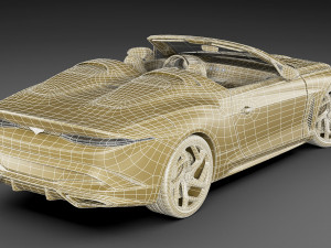bentley mulliner bacalar 2021 3D Модель