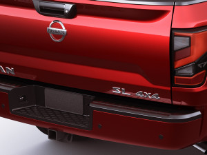 nissan titan 2020 3D Model