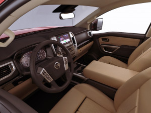 nissan titan 2020 3D Model