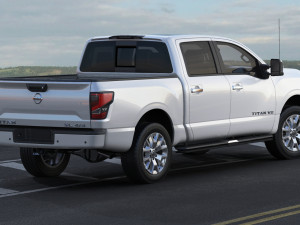 nissan titan 2020 3D Model