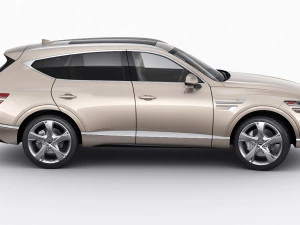genesis gv80 2021 3D Model