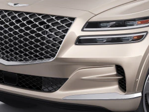 genesis gv80 2021 3D Model