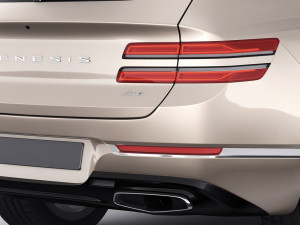 genesis gv80 2021 Model 3D