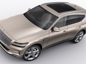 genesis gv80 2021 Model 3D
