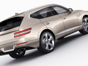 genesis gv80 2021 Model 3D